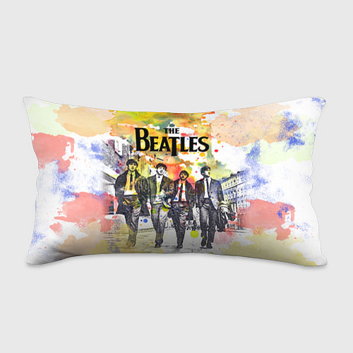 Подушка-антистресс The Beatles: Colour Spray / 3D-принт – фото 1