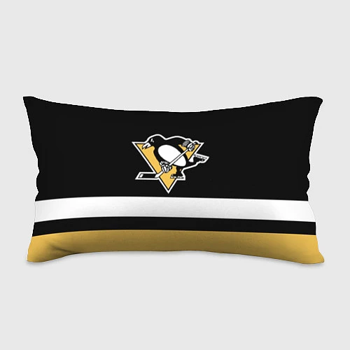 Подушка-антистресс Pittsburgh Penguins: Black / 3D-принт – фото 1