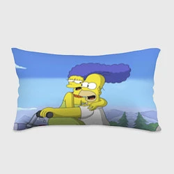 Подушка-антистресс Гомер и Мардж, цвет: 3D-принт