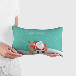 Подушка-антистресс Merry Christmas, цвет: 3D-принт — фото 2