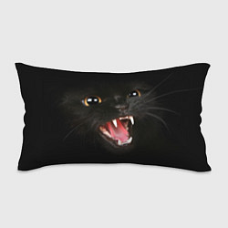 Подушка-антистресс Черный кот, цвет: 3D-принт