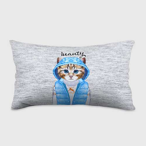 Подушка-антистресс Модная киска / 3D-принт – фото 1