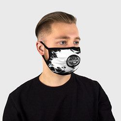 Маска для лица R6S: Black Symbol, цвет: 3D-принт