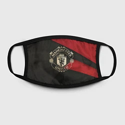 Маска для лица FC Man United: Old Style, цвет: 3D-принт — фото 2