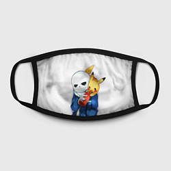 Маска для лица UNDERTALE, цвет: 3D-принт — фото 2