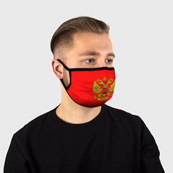 Маска для лица РОССИЯ RUSSIA UNIFORM, цвет: 3D-принт