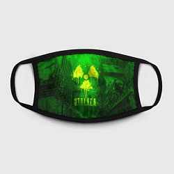 Маска для лица STALKER LOGO RADIATOIN NEON TOXIC, цвет: 3D-принт — фото 2