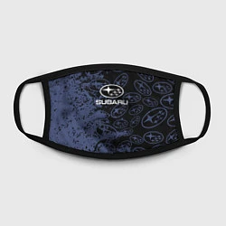 Маска для лица Subaru Pattern спорт, цвет: 3D-принт — фото 2