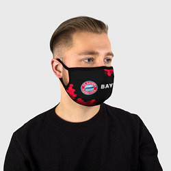 Маска для лица BAYERN Bayern Футбольный Клуб, цвет: 3D-принт