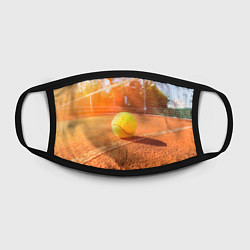 Маска для лица Теннис - рассвет, цвет: 3D-принт — фото 2