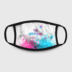 Маска для лица The Offspring neon gradient style: символ сверху, цвет: 3D-принт — фото 2