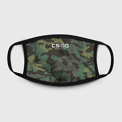 Маска для лица Cs:go - Boreal Forest Северный лес, цвет: 3D-принт — фото 2