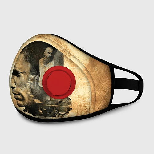 Маска с клапаном Prison Break: Scofield Art / 3D-Красный – фото 2