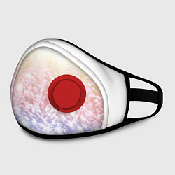 Маска с клапаном Зимний лес, цвет: 3D-красный — фото 2