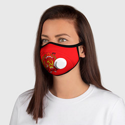 Маска с клапаном Фёдор из СССР, цвет: 3D-белый