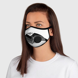 Маска с клапаном CS:GO Shade of Grey, цвет: 3D-черный