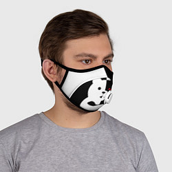 Маска с клапаном Monokuma Drae, цвет: 3D-белый — фото 2