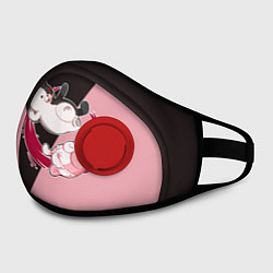 Маска с клапаном MONOKUMA X MONOMI, цвет: 3D-красный — фото 2