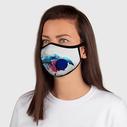 Маска с клапаном CS:GO Hyper Beast M16, цвет: 3D-синий
