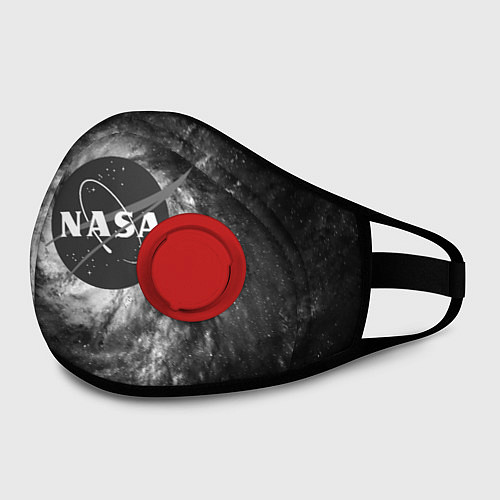 Маска с клапаном NASA / 3D-Красный – фото 2