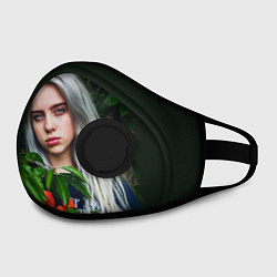 Маска с клапаном BILLIE EILISH, цвет: 3D-черный — фото 2