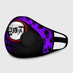 Маска с клапаном Kimetsu no Yaiba, цвет: 3D-черный — фото 2