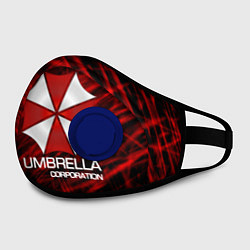 Маска с клапаном UMBRELLA CORP, цвет: 3D-синий — фото 2