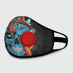 Маска с клапаном Iron Maiden, цвет: 3D-красный — фото 2