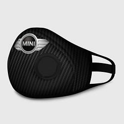 Маска с клапаном MINI COOPER CARBON, цвет: 3D-черный — фото 2