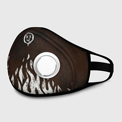 Маска с клапаном Cs:go - Оксидное пламя, цвет: 3D-белый — фото 2
