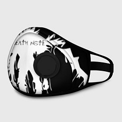 Маска с клапаном DEATH NOTE ТЕТРАДЬ СМЕРТИ, цвет: 3D-черный — фото 2