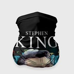 Бандана-труба Стивен Кинг - Король ужасов, цвет: 3D-принт