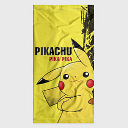 Бандана-труба Pikachu Pika Pika, цвет: 3D-принт — фото 2