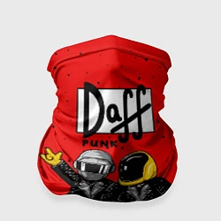 Бандана-труба Daff Punk, цвет: 3D-принт