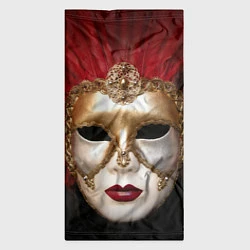 Бандана-труба Венецианская маска, цвет: 3D-принт — фото 2