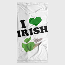 Бандана-труба Ireland, I love Irish, цвет: 3D-принт — фото 2