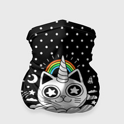 Бандана-труба Магический котик, цвет: 3D-принт