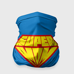 Бандана-труба Супермама, цвет: 3D-принт