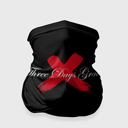 Бандана-труба Three Days Grace, цвет: 3D-принт