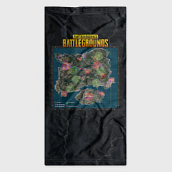 Бандана-труба PUBG Map, цвет: 3D-принт — фото 2