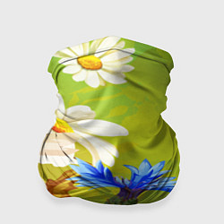 Бандана-труба Цветочный мир, цвет: 3D-принт