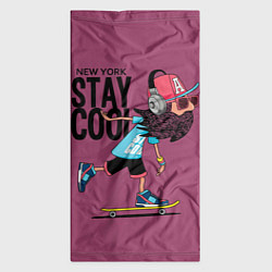 Бандана-труба Stay Cool NY, цвет: 3D-принт — фото 2