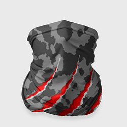 Бандана-труба Камуфляж Егеря, цвет: 3D-принт