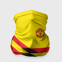 Бандана-труба Man United FC: Yellow style, цвет: 3D-принт