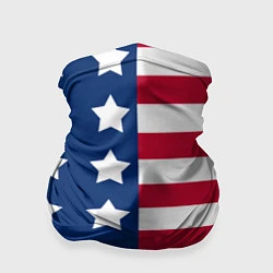 Бандана-труба USA Flag, цвет: 3D-принт
