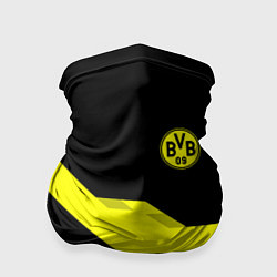 Бандана-труба BVB FC: Yellow style, цвет: 3D-принт