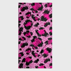 Бандана-труба Розовый леопард, цвет: 3D-принт — фото 2