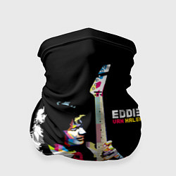 Бандана-труба Eddie Van Halen Art, цвет: 3D-принт