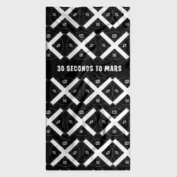 Бандана-труба Thirty Seconds to Mars, цвет: 3D-принт — фото 2