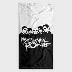 Бандана-труба My Chemical Romance B&W, цвет: 3D-принт — фото 2